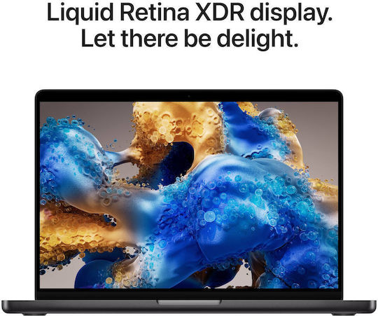 Apple MacBook Pro 14.2" Ecran Retina IPS 120Hz (M5 Max-18-Core/48GB/2TB SSD/40-Core GPU) Negru Spațial (Tastatură International English)