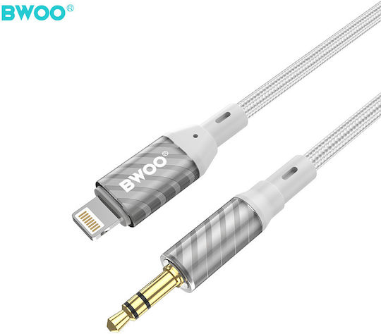 BWOO 3.5mm to Lightning Cable Γκρι