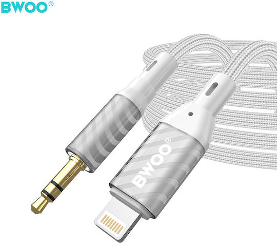 BWOO 3.5mm to Lightning Cable Γκρι