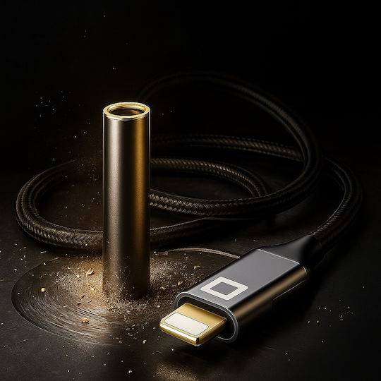 3.5mm to Lightning Cable Grey CO2-0169