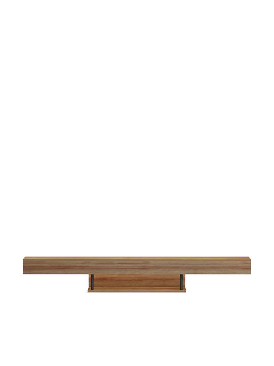 TV Stand Savor with LED Lighting Oak L150xW29xH22cm