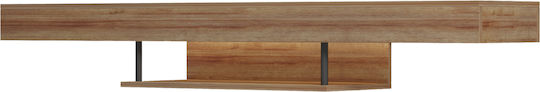Έπιπλο Τηλεόρασης Savor με Φωτισμό LED Oak Μ150xΠ29xΥ22cm