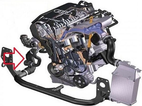 Audi A4 A6 Турбина Лайн 8e0145834m