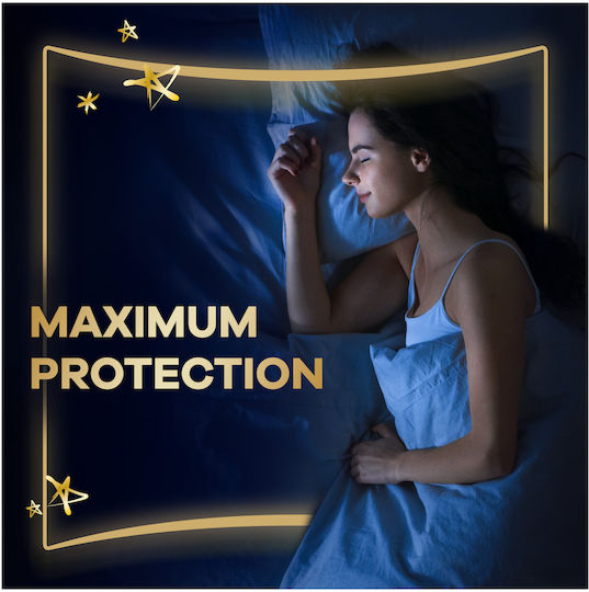Always Ultra Secure Night Extra Σερβιέτες με Φτερά Νυκτός Μέγεθος 5 σε Διπλή Συσκευασία 2x5τμχ