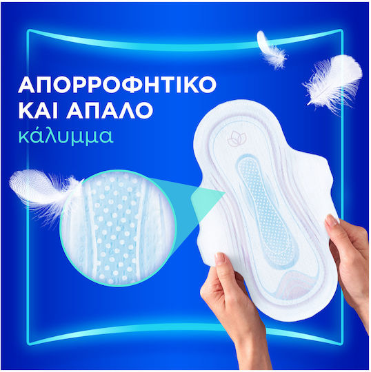 Always Ultra Normal Hygienepads mit Flügeln Nacht für Normaler Fluss 4 Tropfen Größe 1 9Stück