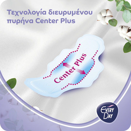 Every Day Sensitive with Cotton Extra Long Hygienepads mit Flügeln für Starke Strömung 8 Tropfen 10Stück