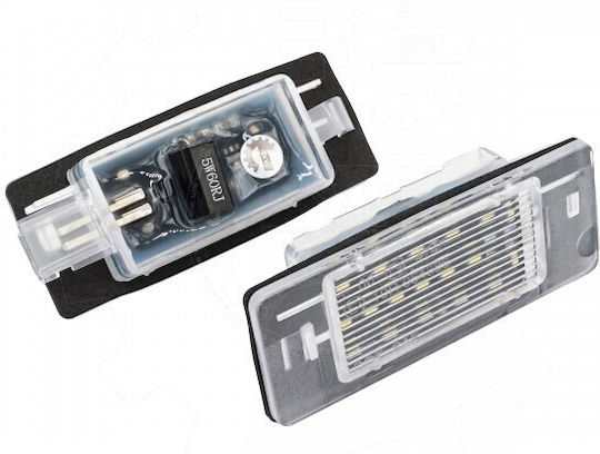 SKV Lumini Pentru Plăcuțele De Înmatriculare LED Opel Vectra 93180083