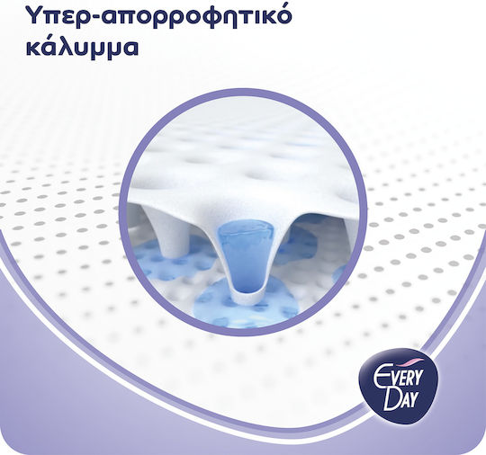 Every Day Double Dry Maxi Night Ultra Plus Σερβιέτες με Φτερά Νυκτός για Αυξημένη Ροή 7 Σταγόνες 8τμχ