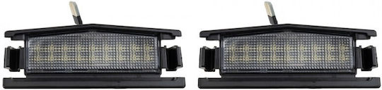 NTY Led License Plate Lights for Mazda 2 / MX-5