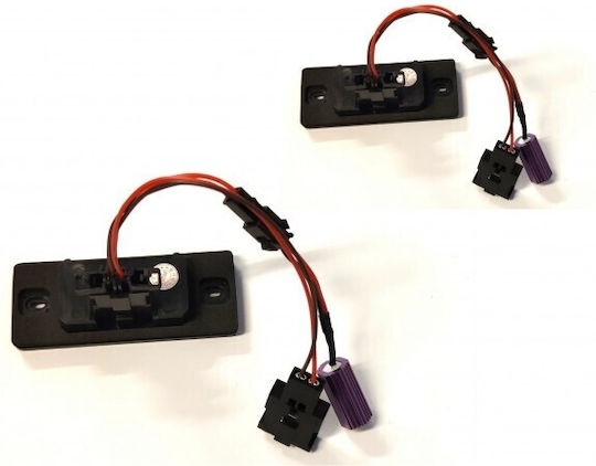 ABC Parts Φώτα Πινακίδας LED Volkswagen Passat / Bora / Golf / Tiguan 2007-2010