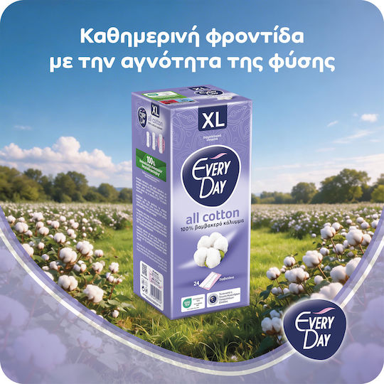 Every Day All Cotton Extra Long Σερβιετάκια 44τμχ