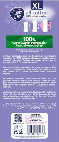 Every Day All Cotton Extra Long Σερβιετάκια 44τμχ
