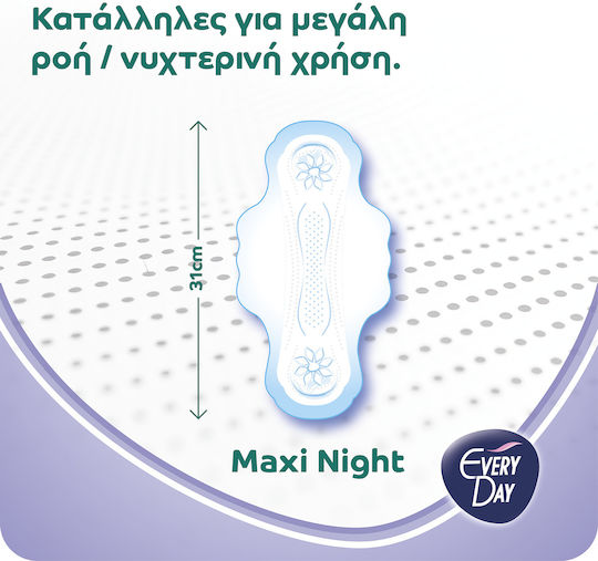 Every Day Hyperdry Σερβιέτες με Φτερά Νυκτός σε Διπλή Συσκευασία 2x18τμχ