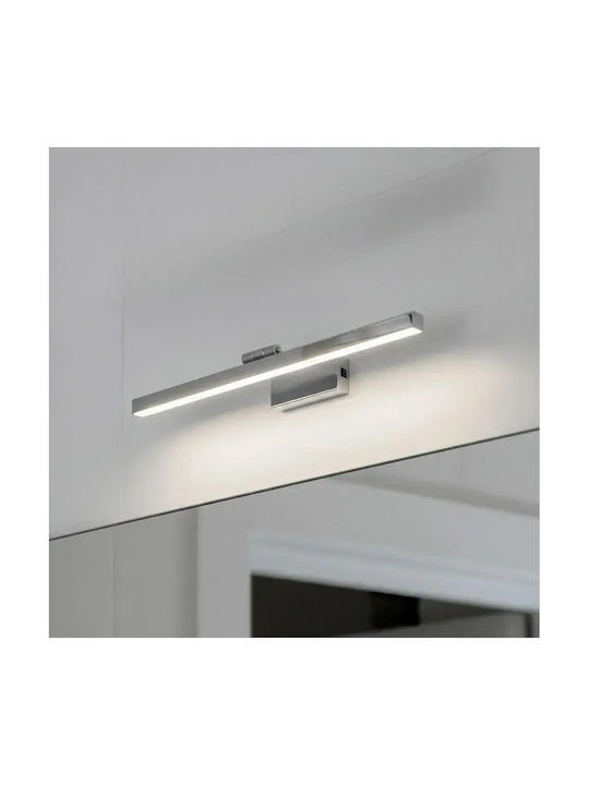 Horoz Electric Wandleuchte Bad / Tafel LED Silbern 8cm