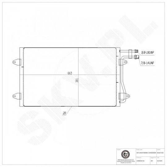 Klimakompressor VW LT 28-46 II 2d0820413a