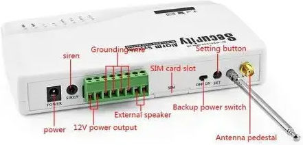 Wireless Alarm System (GSM)