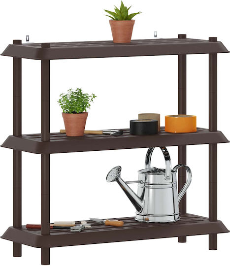 vidaXL Pflanzenständer mit Spalier Braune 100x40x96cm