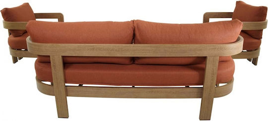 Garten- und Outdoor-Möbelsets Wohnbereich 4 Stück Terra mit Kissen