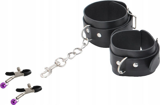 Megadidi BDSM Kit σε Μαύρο Χρώμα 13τμχ