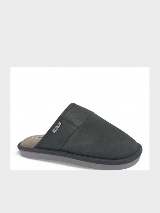 Herren Hausschuhe Grau
