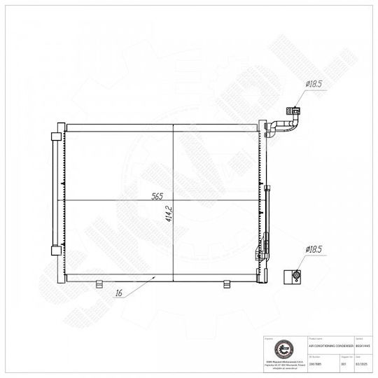 SKV Auto-Kühlschrank Motor für Ford EcoSport / Fiesta