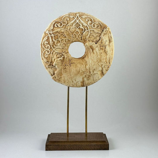Stewehome Antic Decorativ Bastoane Suport Handmade Rom Bucată Maro 26 Cm
