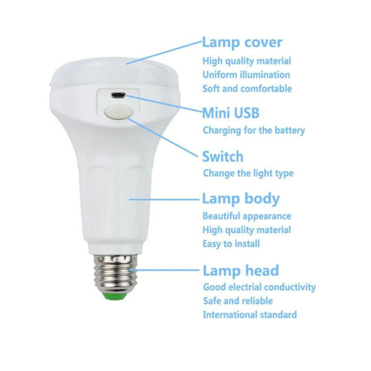 Rechargeable LED Emergency Light Emergency Switch
