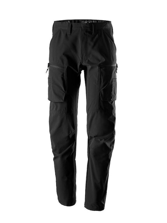Snickers Workwear Stretch Snickers Παντελόνι Εργασίας Μαύρο Snickers Workwear Stretch Snickers Παντελόνι Εργασίας Μαύρο
