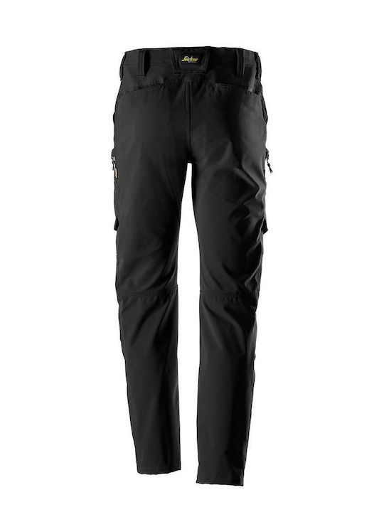 Snickers Workwear Стреч Snickers Работни Панталони Черни