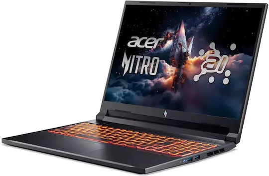 Acer Nitro V 16 16" IPS QHD+ 180Hz (Ryzen 7-260/8GB/1TB SSD/GeForce RTX 5070/W11 Pro) (Международна английска клавиатура)