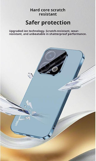 Metal Finish Hard Case Camera Protector Navy Blue Oppo Find X9 Pro 5g