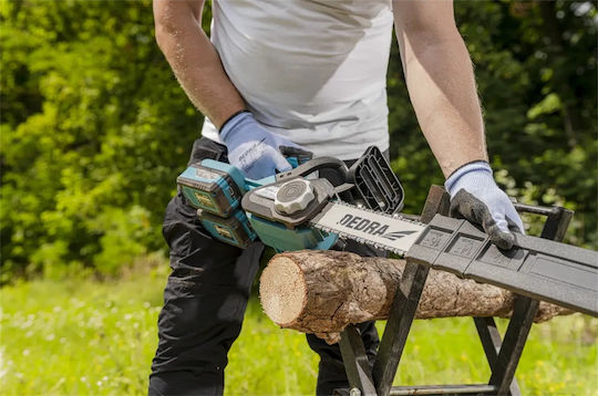 Dedra Αλυσοπρίονο Μπαταρίας Solo Brushless 18V 2.65kg με Λάμα 39cm