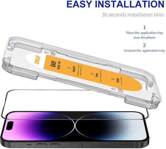 Enkay Full Face Tempered Glass (iPhone 14 Pro Max)