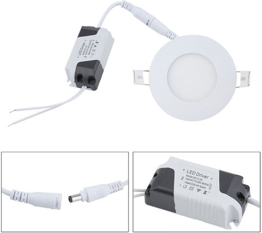 LED-Panels 7W Mit Kaltweißem Licht