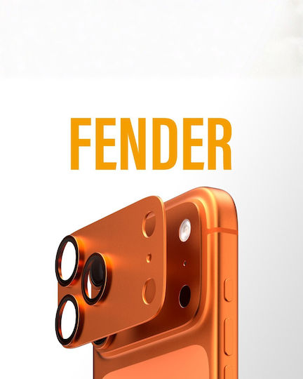 PanzerGlass Fender Protecție Cameră Cadru Metalic Argintiu pentru iPhone 17 Pro Max