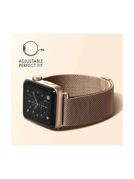 Laut Stahl Loop Watch Strap Für Apple Watch 42mm 44mm 45mm 49mm Gold