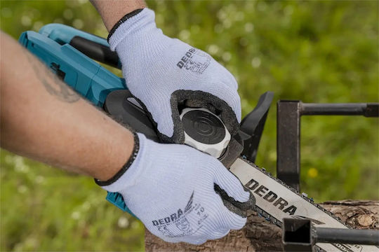Dedra Акумулаторен Кастрачка Верижен Трион Solo Brushless 18V 1.7kg с Шина 30.48cm