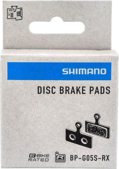 Shimano G05S-RX EBPG05SRXA Bicycle Brake Pads for Disc Brake