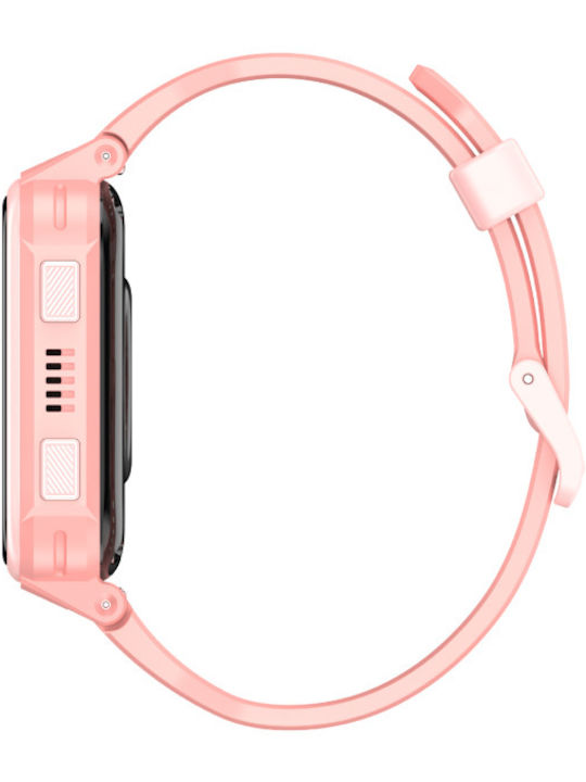 Kiddoboo Παιδικό Smartwatch WatchMe AI K10 με GPS & Κάμερα Ροζ