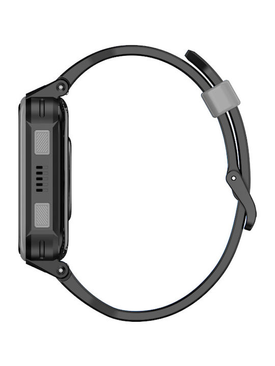 Kiddoboo Детски Смартчасовник WatchMe AI K10 с GPS и Камера Черен