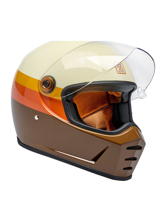 Biltwell Lane Splitter 20-годишнина Каска за мотор Full Face DOT / ECE 22.06