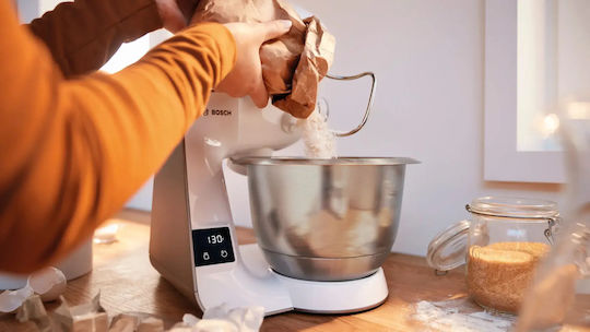 Bosch Stand Mixer 1000W with Stainless Bowl 3.9lt