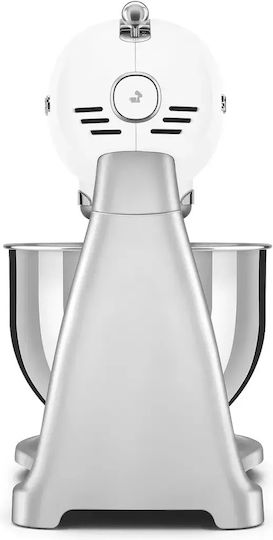 Smeg Кухненски Робот 800W с Неръждаем Стоманен Контейнер 4.8л Бяла