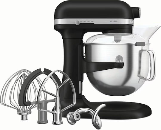 Kitchenaid Artisan Stand Mixer 375W with Stainless Bowl 6.6L Black