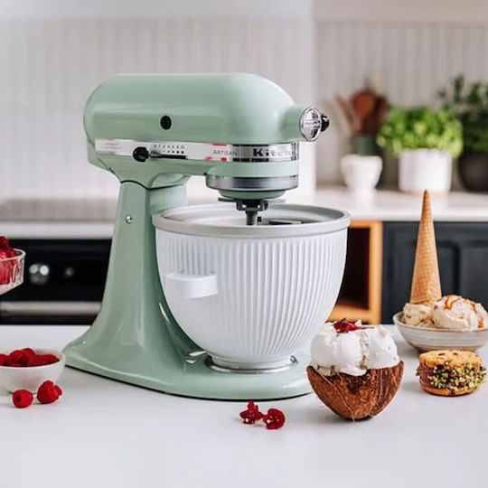 Kitchenaid Artisan Κουζινομηχανή 300W με Ανοξείδωτο Κάδο 4.8lt Πράσινη