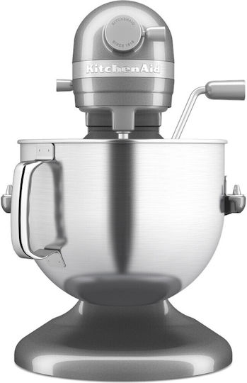 Kitchenaid Κουζινομηχανή 375W με Ανοξείδωτο Κάδο 6.6lt Γκρι
