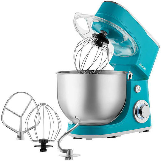 Sencor Küchenmaschine 1300W mit Rostfreiem Schüssel 5,5lt