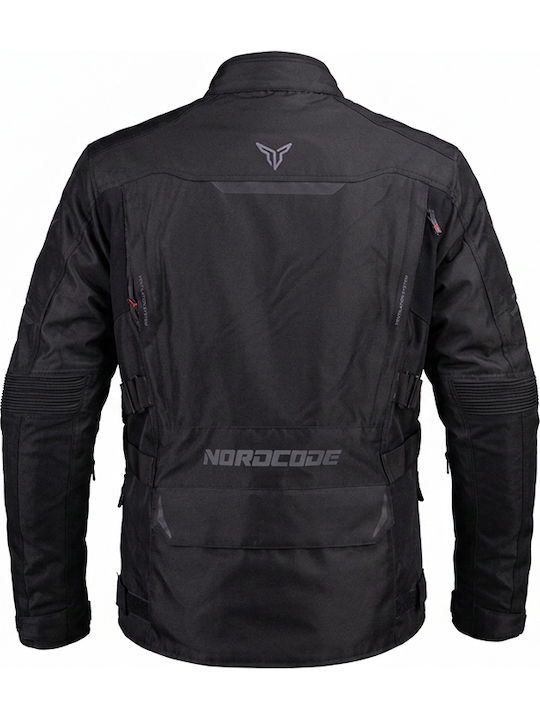Nordcode Senegal V2 Cordura Ανδρικό Μπουφάν 4 Εποχών Μαύρο