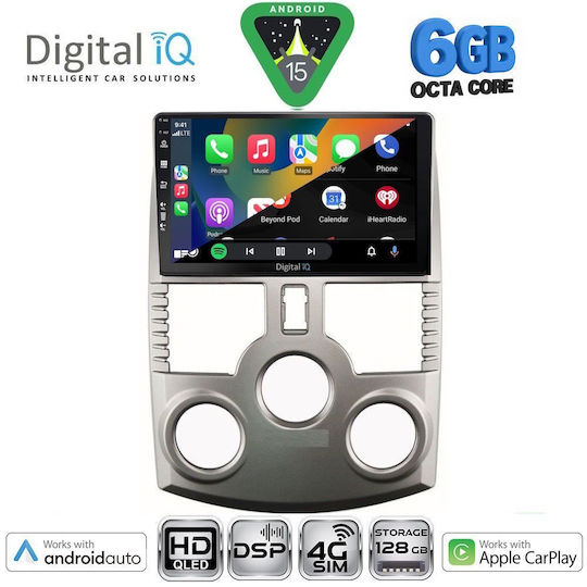 Digital IQ Car Audio System for Daihatsu Terios 2006-2017 (Bluetooth/USB/WiFi/GPS/Apple CarPlay/Android Auto) with 9" Touch Screen