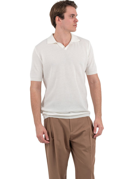 Polo Blouse Ecru